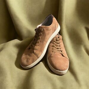 Florsheim Tan Suede Men's Sneakers